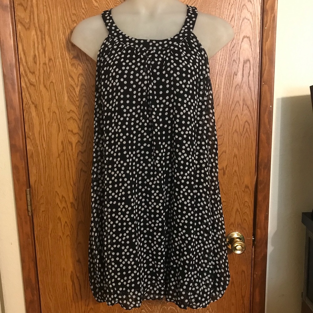 Adorable Black & White Bubble Cocktail Dress XL